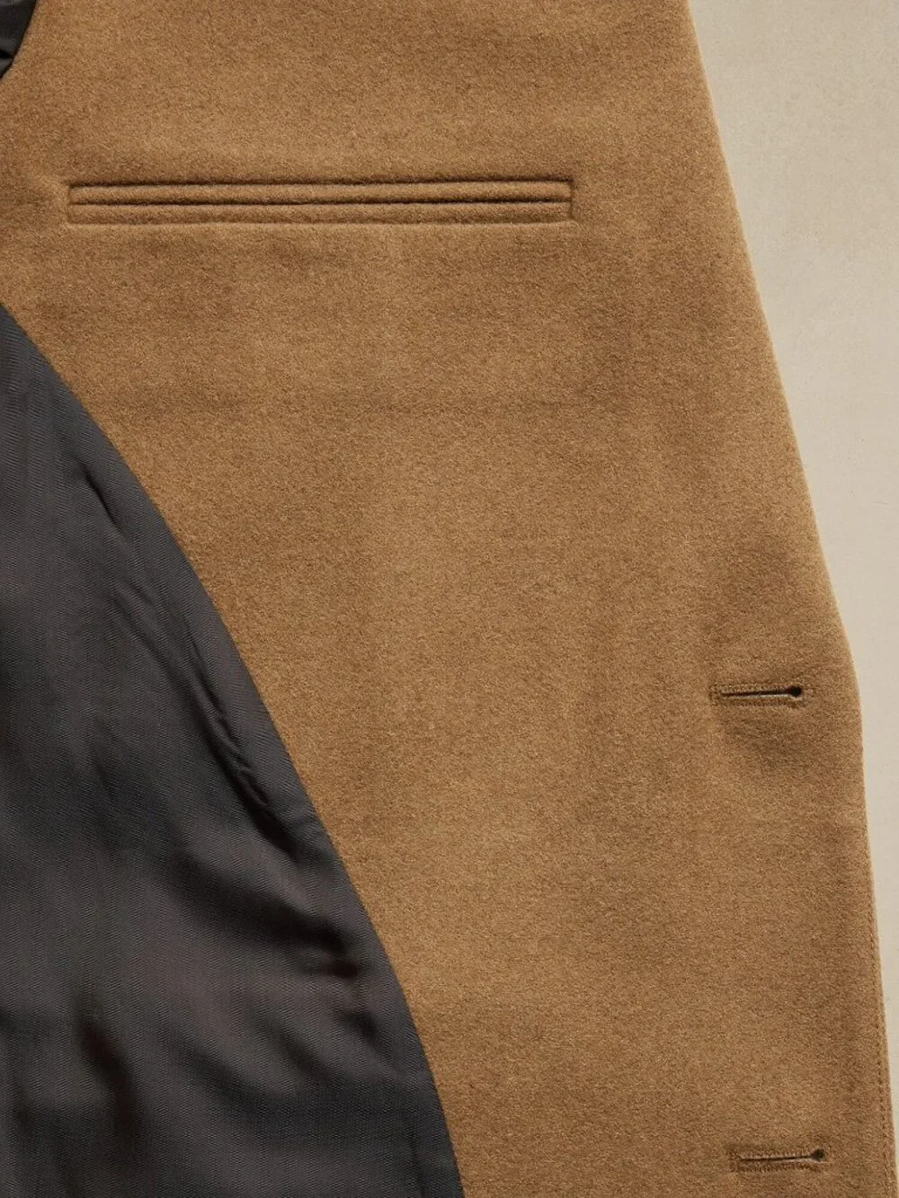 Banana Republic Wool Topcoat Camel Medium #A3770